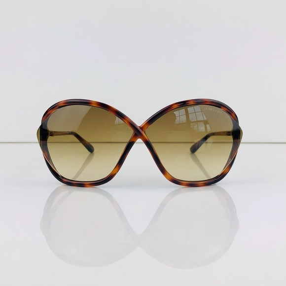 New TOM FORD Bella Butterfly Havana Sunglasses - Picture 5 of 16